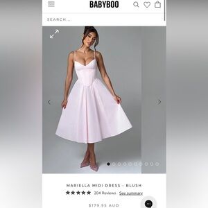 BRAND NEW *tags on* BabyBoo Mariella Dress M